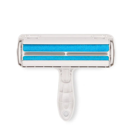 Pet Hair Remover Roller with Self-Cleaning Base - Effective Tool for Dog and Cat Fur Removal from Furniture