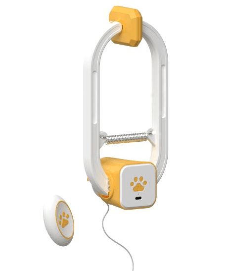 Remote Control Door Hanging Cat Toy with 3 Plush Mice